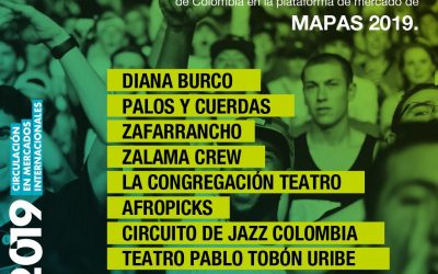 MinCultura apoya una delegación de artistas en MAPAS