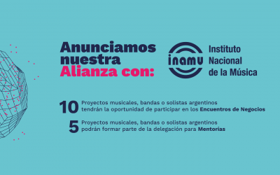 Anunciamos nuestra Alianza con el Instituto Nacional de la Música INAMU para Circulart 2020