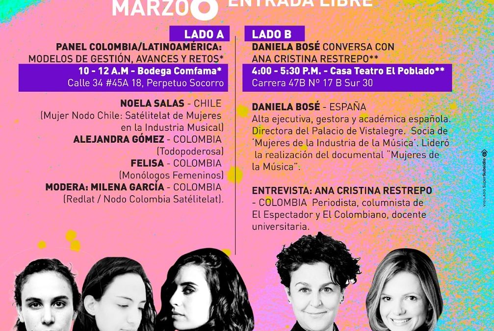 ‘EQUIDAD DE GÉNERO EN LA INDUSTRIA MUSICAL’: Seminario Circulart-ELPAUER este 8 de marzo