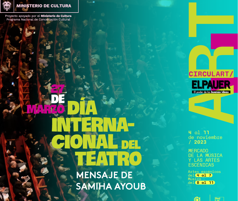 Celebramos el Día Internacional del Teatro